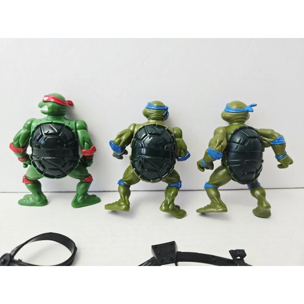 Vintage TMNT Teenage Mutant Nina Turtle action figure lot Raphael‎ Leonardo